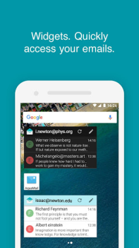 تحميل بريد إلك. Aqua Mail-سريع ومؤمن الاتصالات لنظام أندرويد لقطة شاشة 7