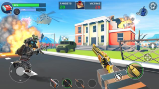 تحميل PIXEL'S UNKNOWN BATTLE GROUND العاب اكشن لنظام أندرويد لقطة شاشة 3