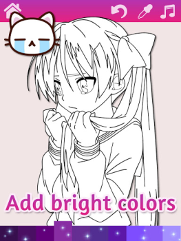 تحميل Anime Manga Coloring Pages wit ألعاب الطاولة لنظام أندرويد لقطة شاشة 6