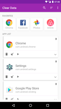 تحميل Clear Data عمل لنظام أندرويد لقطة شاشة 2