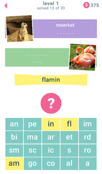 تحميل 2 Clues: Words and Syllables ألعاب الكلمات لنظام أندرويد لقطة شاشة 7