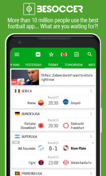 BeSoccer - Soccer Live Score