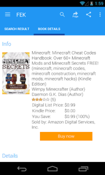 تحميل FBK eBooks for Kindle الكتب والمراجع لنظام أندرويد لقطة شاشة 5