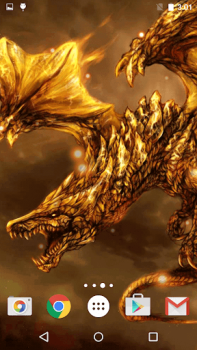 تحميل Dragon Live Wallpaper إضفاء الطابع الشخصي لنظام أندرويد لقطة شاشة 2