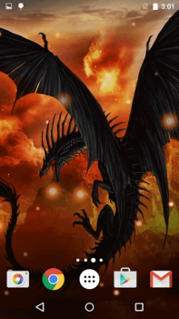 تحميل Dragon Live Wallpaper إضفاء الطابع الشخصي لنظام أندرويد لقطة شاشة 3