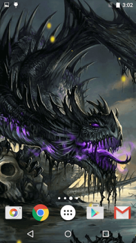 تحميل Dragon Live Wallpaper إضفاء الطابع الشخصي لنظام أندرويد لقطة شاشة 6