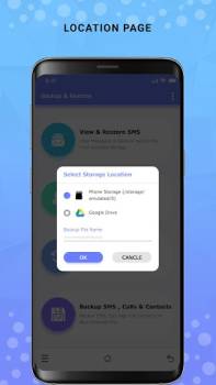 تحميل Backup and Restore - SMS, Cont أدوات لنظام أندرويد لقطة شاشة 5