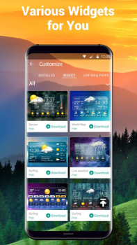 تحميل Daily weather forecast widget طقس لنظام أندرويد لقطة شاشة 7