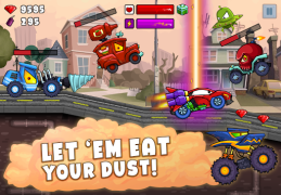 تحميل Car Eats Car 2 - Racing Game سباق لنظام أندرويد لقطة شاشة 3