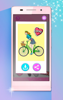 تحميل Girls Coloring Pages ألعاب عارضة لنظام أندرويد لقطة شاشة 7