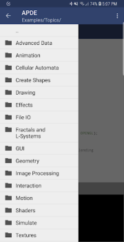 تحميل APDE - Android Processing IDE أدوات لنظام أندرويد لقطة شاشة 4