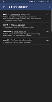 تحميل APDE - Android Processing IDE أدوات لنظام أندرويد لقطة شاشة 6