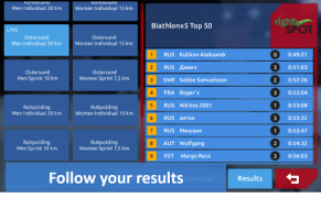 تحميل Biathlon X5 الألعاب الرياضية لنظام أندرويد لقطة شاشة 6