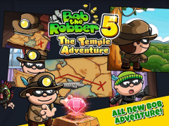 تحميل Bob The Robber 5: Temple Adventure by Kizi games مغامرة لنظام أندرويد لقطة شاشة 2