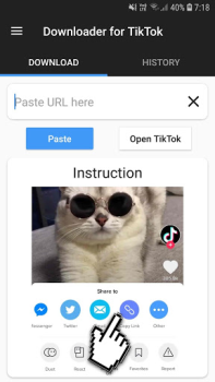 تحميل Downloader for TikTok أدوات لنظام أندرويد لقطة شاشة 2