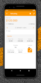 تحميل Drivvo - إدارة المركبة السيارات والمركبات لنظام أندرويد لقطة شاشة 7