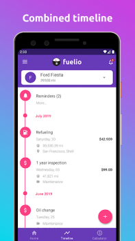 تحميل Fuelio: Fuel log & fuel prices السيارات والمركبات لنظام أندرويد لقطة شاشة 4