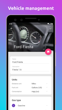 تحميل Fuelio: Fuel log & fuel prices السيارات والمركبات لنظام أندرويد لقطة شاشة 5
