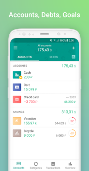 تحميل 1Money: المصروفات، الميزانية المالية لنظام أندرويد لقطة شاشة 5