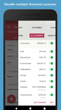 تحميل Toshl Finance الميزانية المالية لنظام أندرويد لقطة شاشة 7