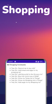 تحميل Commands For Siri الكتب والمراجع لنظام أندرويد لقطة شاشة 2
