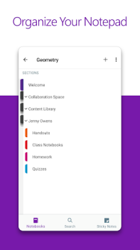تحميل Microsoft OneNote عمل لنظام أندرويد لقطة شاشة 3