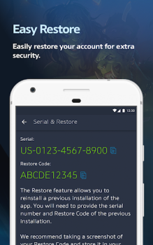 تحميل Battle.net Authenticator أدوات لنظام أندرويد لقطة شاشة 3