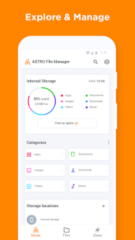 برنامجإدارةالملفاتASTRO