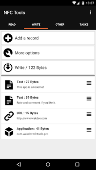 تحميل NFC Tools أدوات لنظام أندرويد لقطة شاشة 4