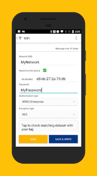 تحميل NFC TagWriter by NXP عمل لنظام أندرويد لقطة شاشة 4