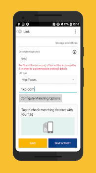 تحميل NFC TagWriter by NXP عمل لنظام أندرويد لقطة شاشة 7