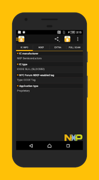 تحميل NFC TagInfo by NXP أدوات لنظام أندرويد لقطة شاشة 2