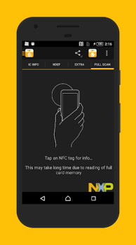 تحميل NFC TagInfo by NXP أدوات لنظام أندرويد لقطة شاشة 3
