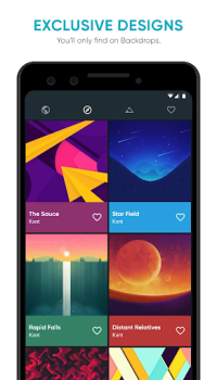 تحميل Backdrops - Wallpapers إضفاء الطابع الشخصي لنظام أندرويد لقطة شاشة 2