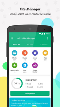 تحميل APUS File Manager (Explorer) أدوات لنظام أندرويد لقطة شاشة 2