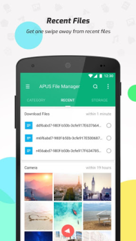 تحميل APUS File Manager (Explorer) أدوات لنظام أندرويد لقطة شاشة 3