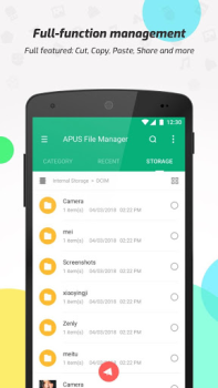 تحميل APUS File Manager (Explorer) أدوات لنظام أندرويد لقطة شاشة 4