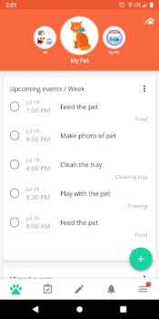 تحميل Animal and pet care diary أسلوب الحياة لنظام أندرويد لقطة شاشة 2