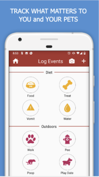 تحميل DogLog - Track your Pet's Life أسلوب الحياة لنظام أندرويد لقطة شاشة 3
