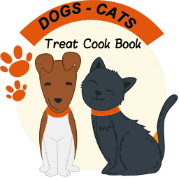 الشعار Cats Dogs Treat CookBook