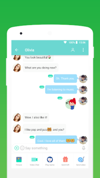 تحميل قل هاى - Chat Meet Love الاجتماعية لنظام أندرويد لقطة شاشة 2