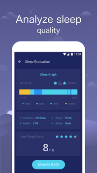 تحميل Sleep Monitor: Sleep Tracker الصحة واللياقة البدنية لنظام أندرويد لقطة شاشة 4