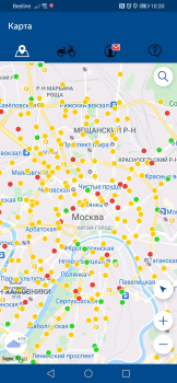 تحميل Московский велопрокат Велобайк السيارات والمركبات لنظام أندرويد لقطة شاشة 3