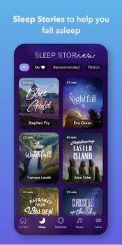 تحميل Calm - Sleep, Meditate, Relax الصحة واللياقة البدنية لنظام أندرويد لقطة شاشة 4