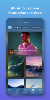 تحميل Calm - Sleep, Meditate, Relax الصحة واللياقة البدنية لنظام أندرويد لقطة شاشة 5