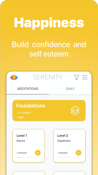 تحميل Serenity: Guided Meditation الصحة واللياقة البدنية لنظام أندرويد لقطة شاشة 4