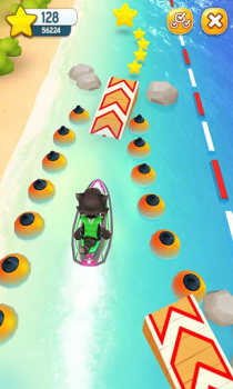 تحميل Talking Tom Jetski ألعاب عارضة لنظام أندرويد لقطة شاشة 2