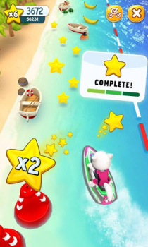 تحميل Talking Tom Jetski ألعاب عارضة لنظام أندرويد لقطة شاشة 3