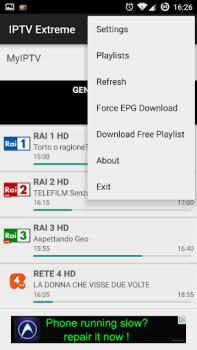 تحميل IPTV Extreme مشغلات الفيديو والمحررين لنظام أندرويد لقطة شاشة 2