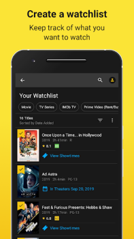 تحميل IMDb: Movies & TV Shows وسائل الترفيه لنظام أندرويد لقطة شاشة 5